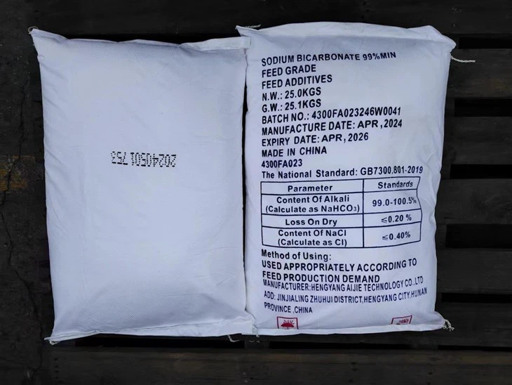 Sodium Bicarbonate in Cattle Feed